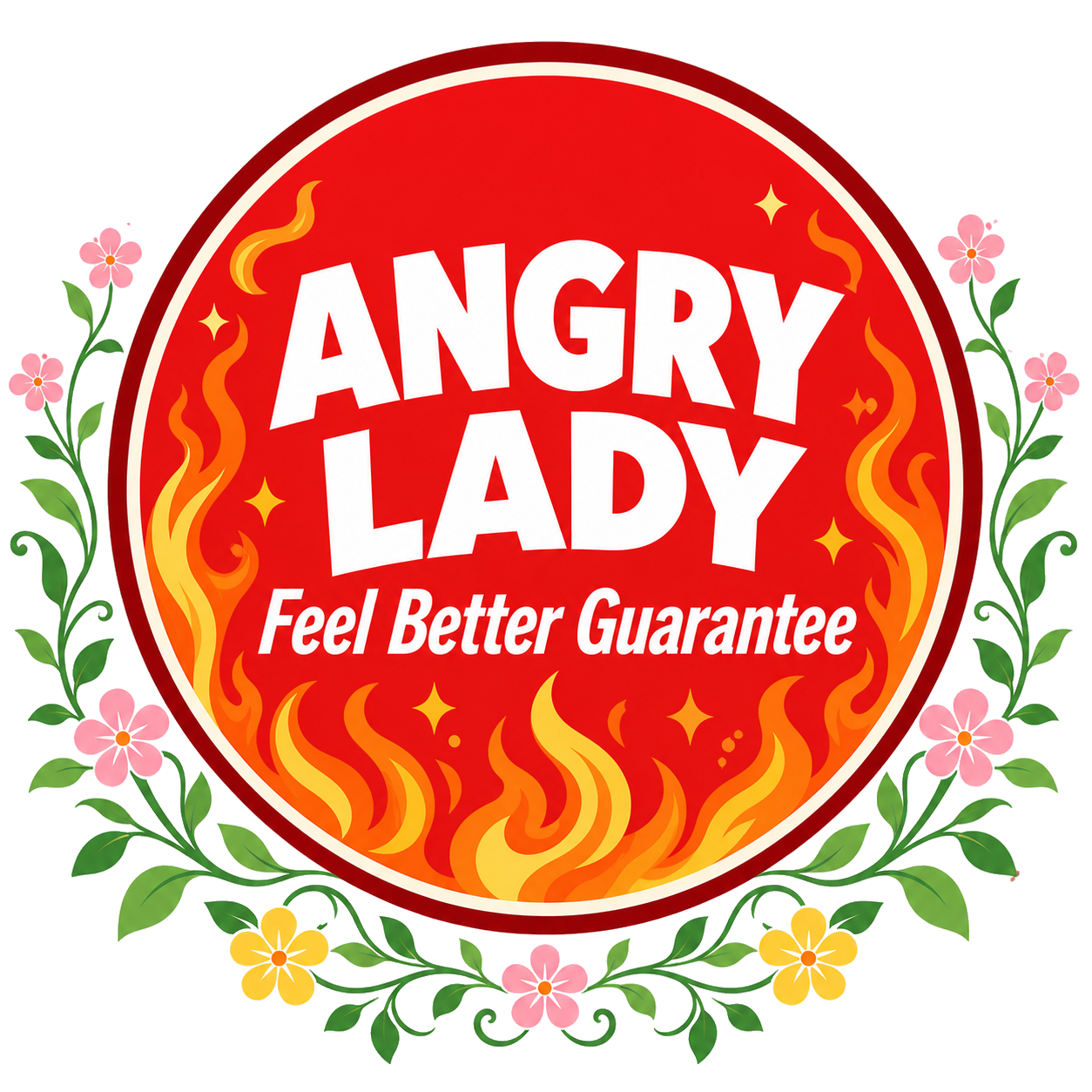 Angry Lady Feel Better Guarantee